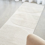 Lotus Abbey White Rug