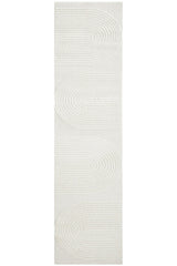 Lotus Abbey White Rug