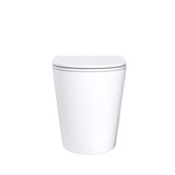 London99 Wall Faced Floor Toilet Pan (Gloss White)
