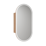 AULIC Beau Monde Front-Lit LED Shaving Cabinet 450mmW