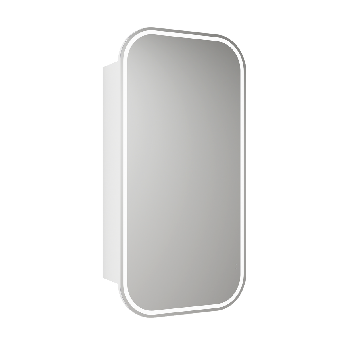 AULIC Vienna Front-Lit LED Frameless Shaving Cabinet 450mmW