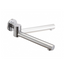 Lucid Round Bathtub Basin Swivel Wall Spout - Chrome
