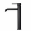 LUCID PIN Series Round Tall Basin Mixer - Black
