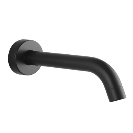 LUCID PIN Round Wall Spout - Black