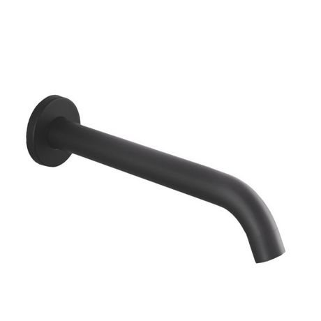 LUCID PIN Round Wall Spout - Brushed Gun Metal