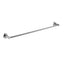 LUCID PIN Round Single Towel Rack Rail - Brushed Nickel