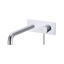 LUCID PIN Series Wall Mixer With Round Spout - Chrome