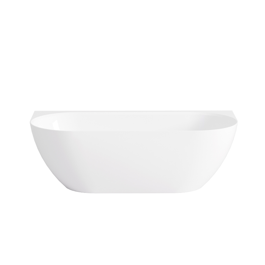 LUKKA Ellips Back To Wall Bathtub Non-Overflow (1500/1700mm)