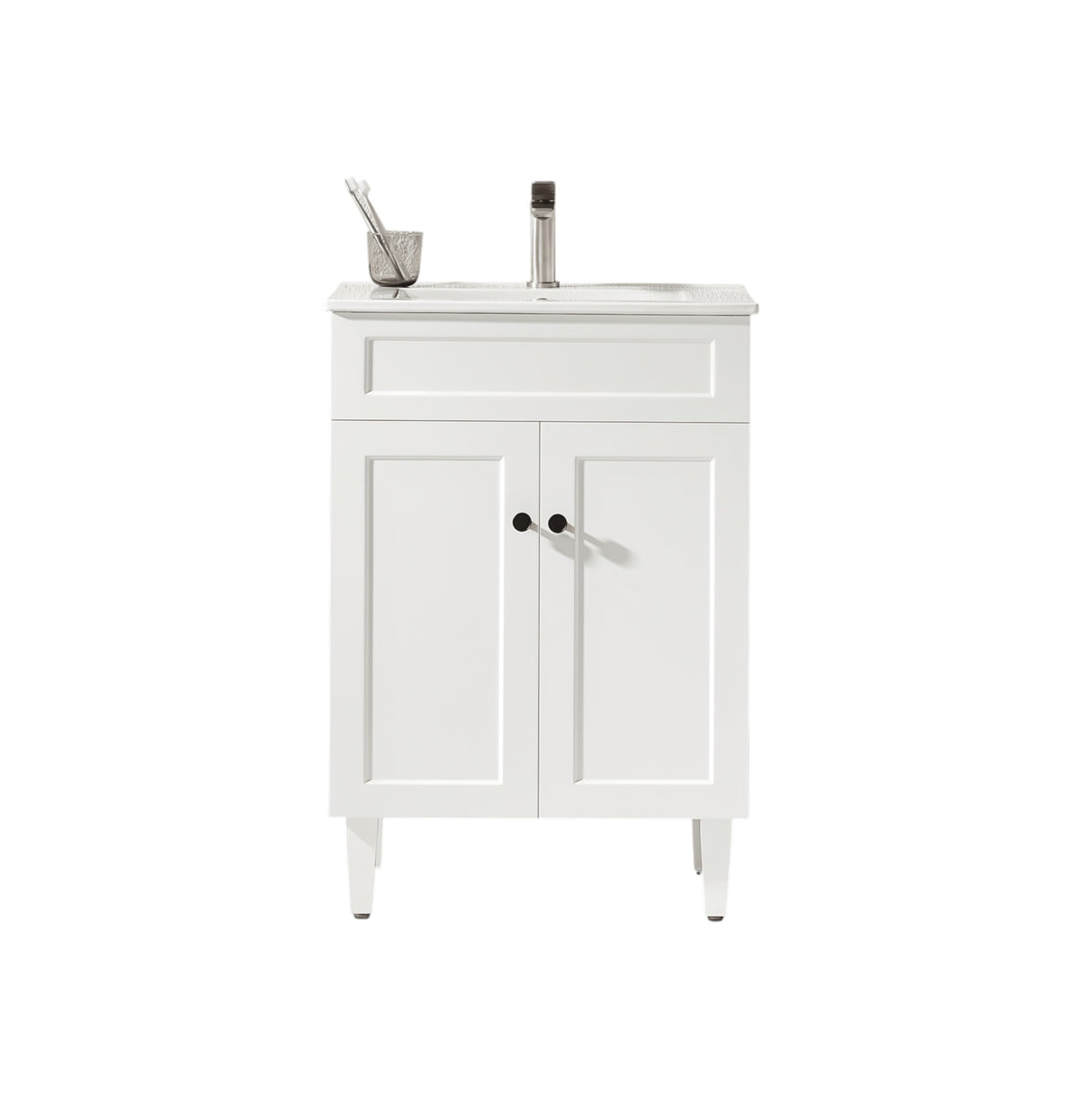 LUKKA Harold Federation Free Standing Cabinet Matte White 600mm