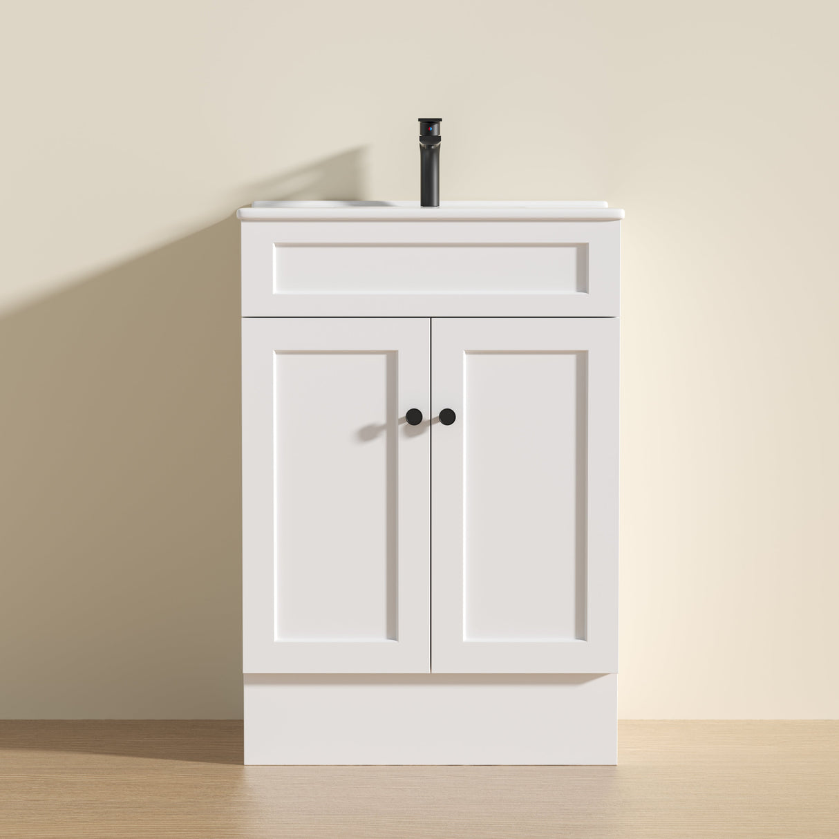 LUKKA Harold Federation Free Standing Cabinet Matte White 600mm