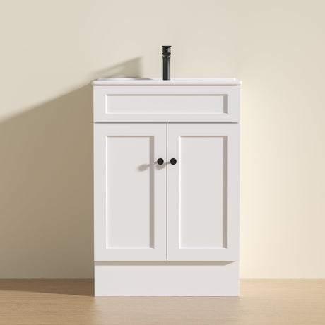 LUKKA Harold Federation Free Standing Cabinet Matte White 600mm