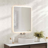 LUNA LED Rectangular Frameless Mirror 600x750mm