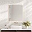 LUNA LED Rectangular Frameless Mirror 600x750mm