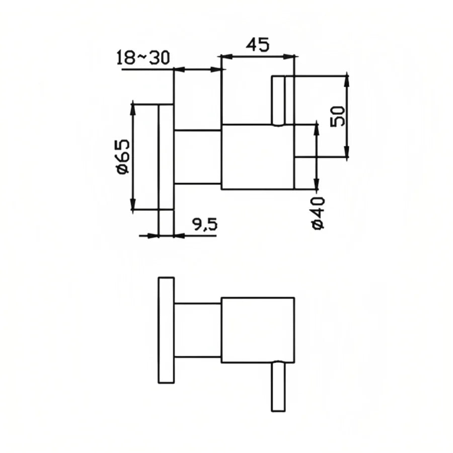 Luxury Wall Top Assemblies (Black)