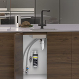 Puretec Tripla Elite 20 Matt Black 3-Way Kitchen Mixer Tap & Water Filter Package