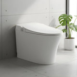 Lafeme NEOVANTA Cisternless Smart Toilet With Wireless Remote Gloss White