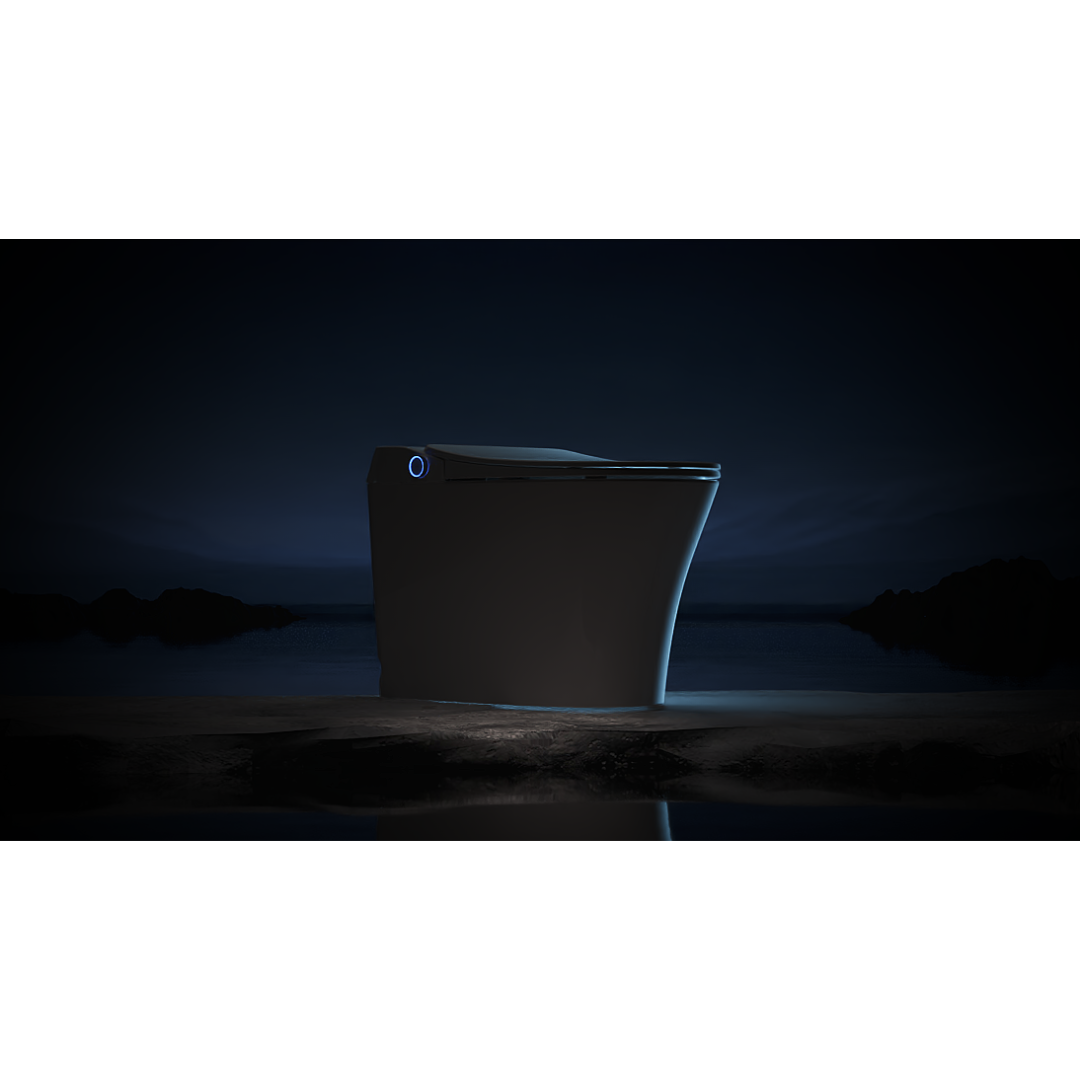 Lafeme NEOVANTA Cisternless Smart Toilet With Wireless Remote Gloss White