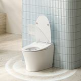 Lafeme NEOVANTA Cisternless Smart Toilet With Wireless Remote Gloss White