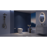 Lafeme NEOVANTA Cisternless Smart Toilet With Wireless Remote Gloss White