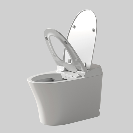 Lafeme NEOVANTA Cisternless Smart Toilet With Wireless Remote Gloss White