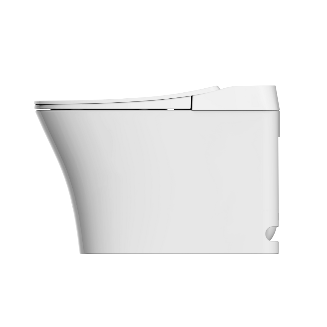 Lafeme NEOVANTA Cisternless Smart Toilet With Wireless Remote Gloss White