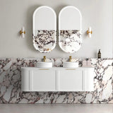 Lancaster White Vanity 1500