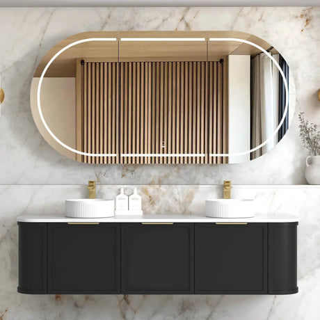 Lancaster black vanity 1800