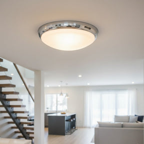 Lancer 27W Led Oyster Chrome 3000K