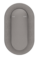 Lantra Shower Mixer –Oval Plate – TRIM KIT ONLY