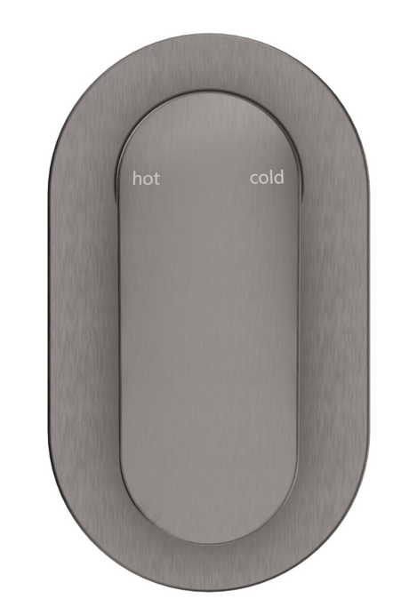Lantra Shower Mixer –Oval Plate – TRIM KIT ONLY