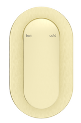 Lantra Shower Mixer –Oval Plate – TRIM KIT ONLY