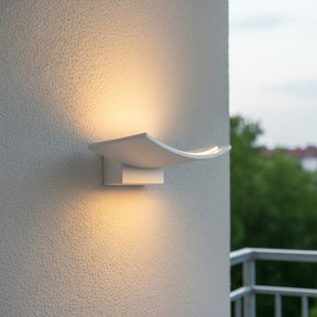 Larz 6W Led Wall Light White