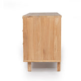 Laurel Chest of Teak Drawers - Natural 1.6m