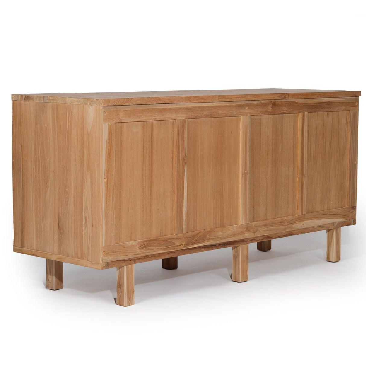 Laurel Chest of Teak Drawers - Natural 1.6m