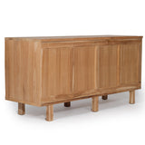 Laurel Chest of Teak Drawers - Natural 1.6m