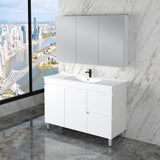 Riva LESS Freestanding Vanity Gloss White (All Sizes)