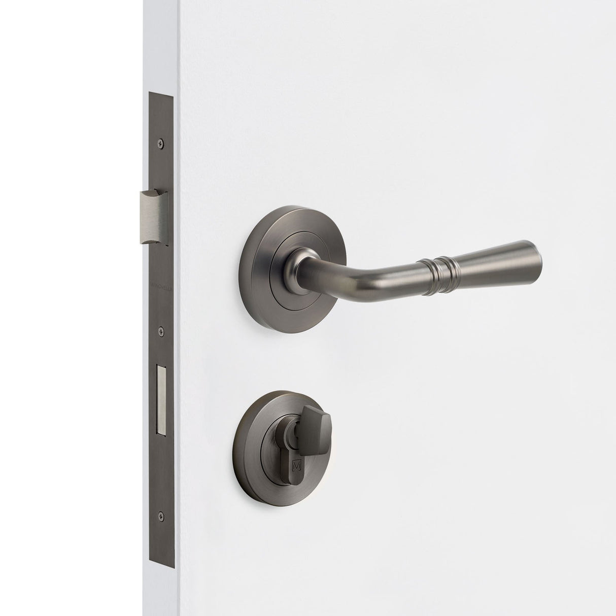 Manovella Entrance Door Kit- Lexton-Gunmetal