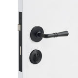 Manovella Entrance Door Kit- Lexton-Matt Black