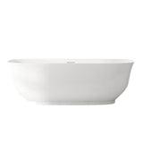 Libra Freestanding Gloss White Bathtub (1700mm)