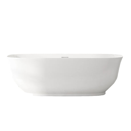 Libra Freestanding Gloss White Bathtub (1700mm)