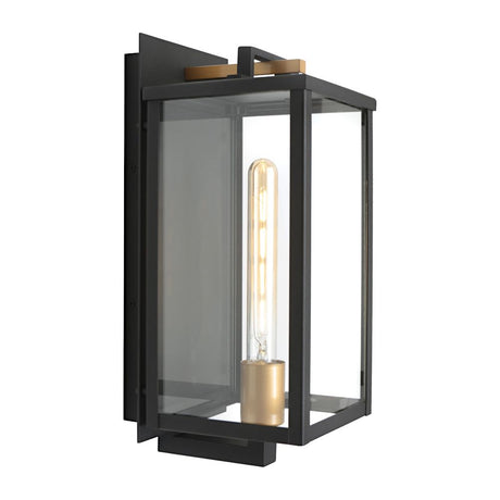 Lille  Exterior Wall Light Black IP43