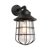 Lincoln Exterior Wall Light Black IP44