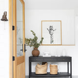 Linden Console Solid Hardwood Table - 1.5m – Black