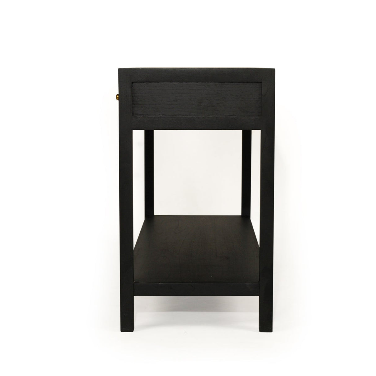 Linden Console Solid Hardwood Table - 1.5m – Black