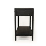 Linden Console Solid Hardwood Table - 1.5m – Black