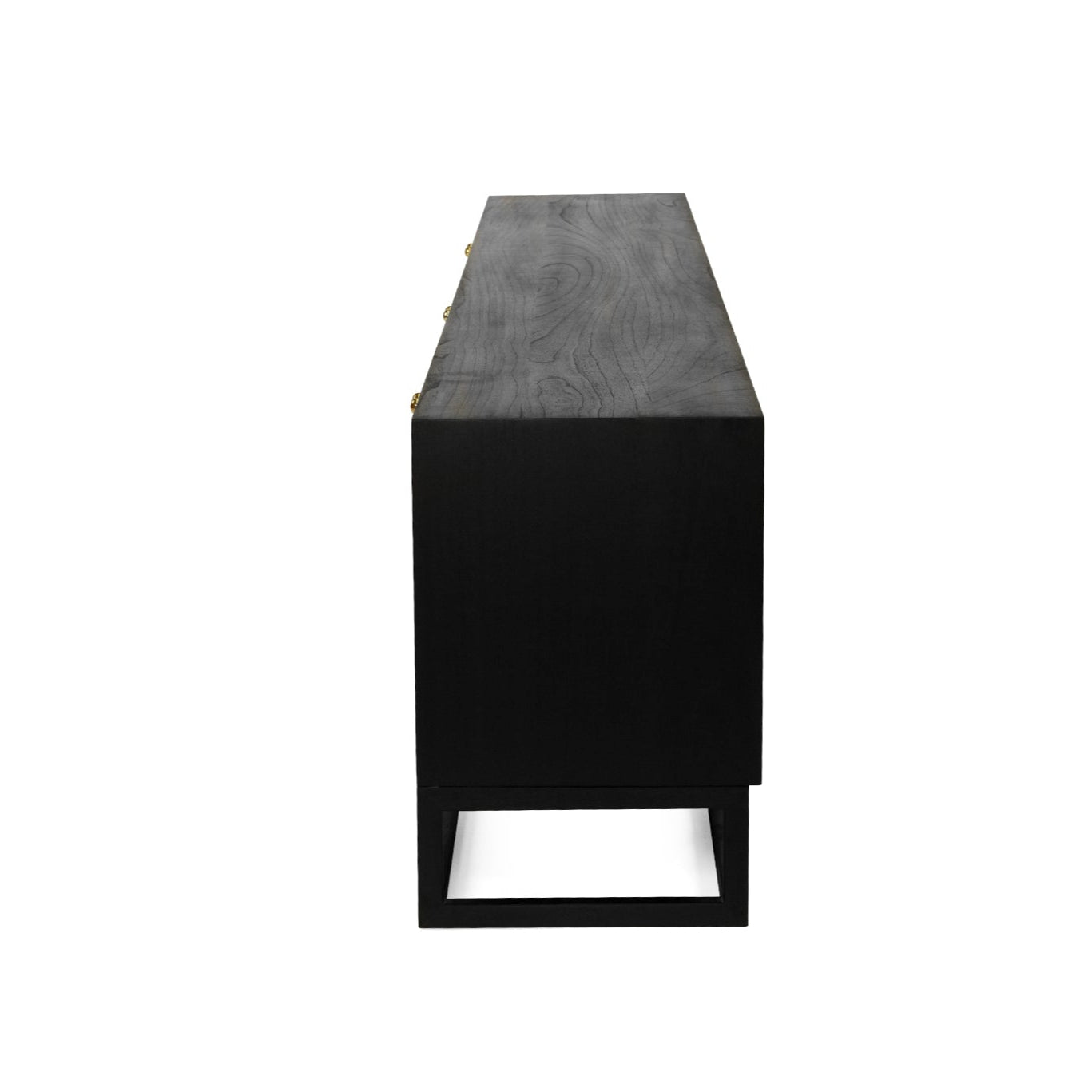 Lisette solid Mindy wood Entertainment Unit – Six Door – Black