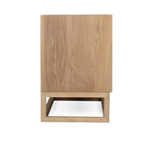 Livia American Oak Entertainment Unit – Four Door 2m