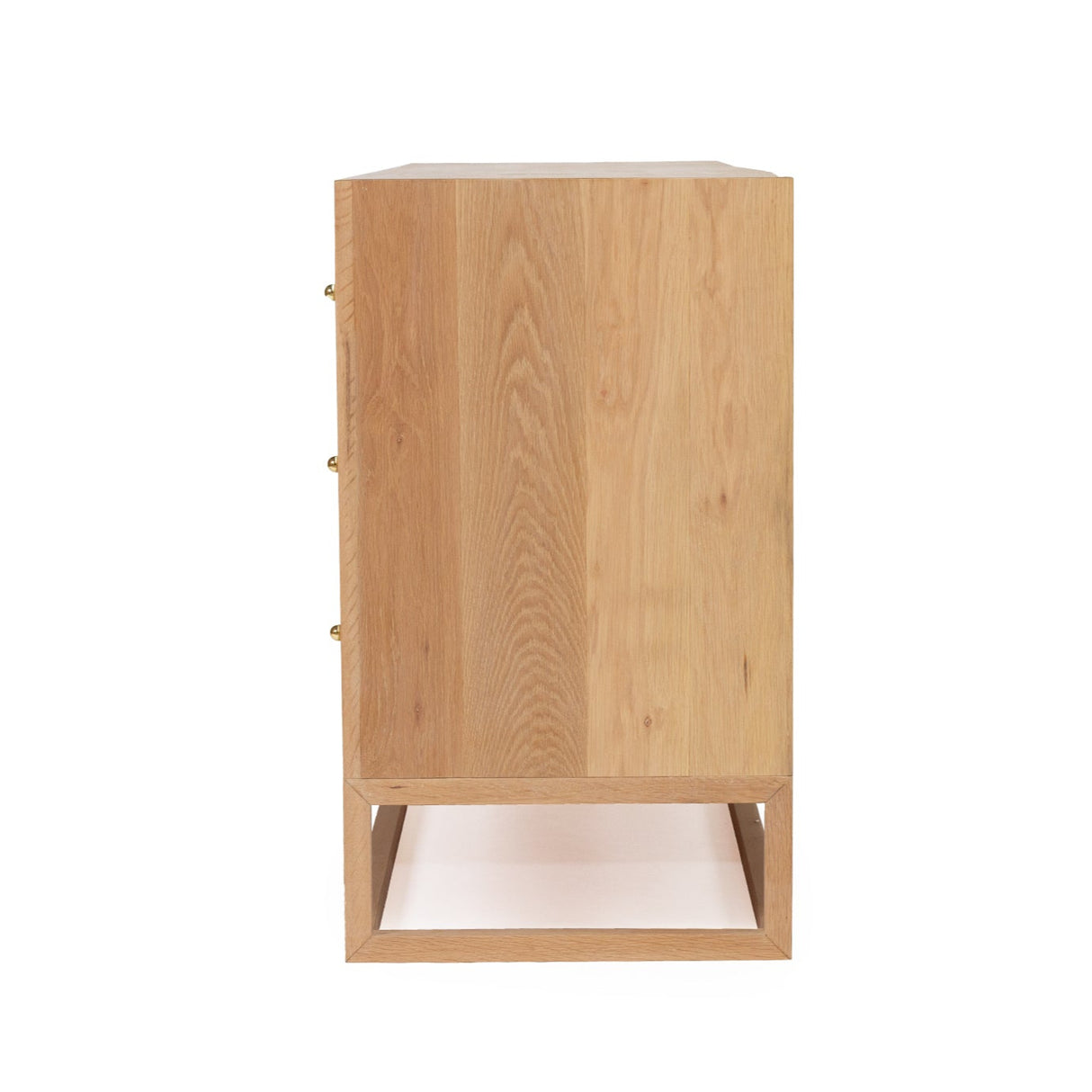 Livia Chest Of  American Oak  Drawers – 1.85m