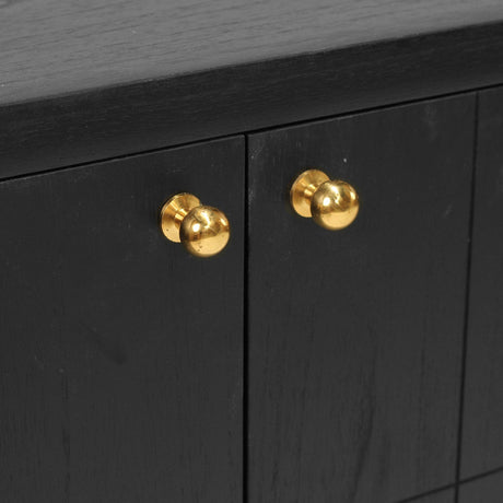 Livia Four Door Solid White Cedar Sideboard 2m