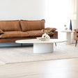 Lorenzo Micro Cement Organic Coffee Table – 1.6m – Latte